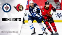 Jets @ Senators 4/14/21 | NHL Highlights