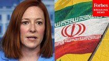 Jen Psaki asked about Americans' 'curiosity' towards Iran nuclear attack, won't speculate on origins