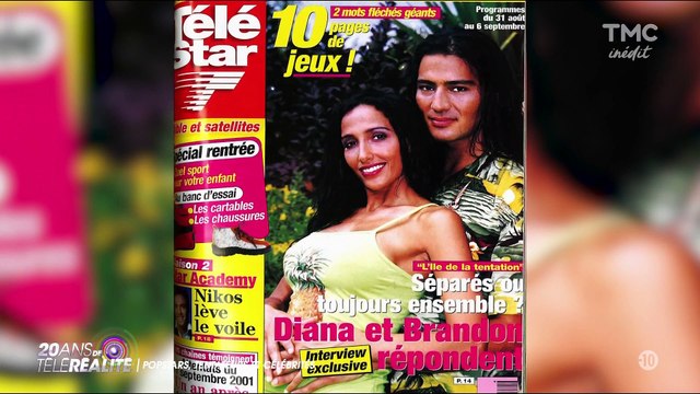 Les20ansdelatelerealite LILE DE LA TENTATION AVEC DIANA ET BRANDON