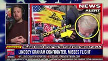 Whoa! Lindsey Graham Confronted, Misses Flight, After Announcing Fate For Dc Protesters