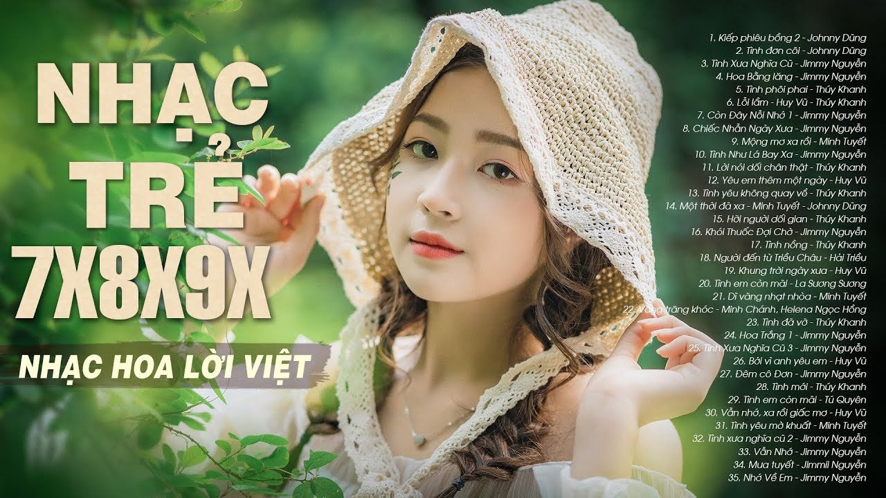 Kiếp Phiêu Bồng, Tình Đơn Côi - 123 Nhạc Trẻ Xưa, Nhạc Hoa Lời Việt 7X 8X 9X Gây Nghiện Một Thời