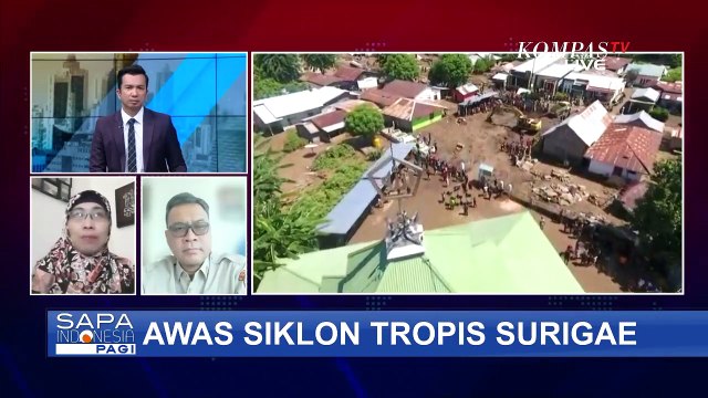 Waspadai Hujan Deras dan Angin Kencang Sebagai Buntut Siklon Tropis Surigae