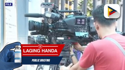 #LagingHanda | Sen. Go, umapela na isama ang media workers sa priority list ng essential workers na mababakunahan kontra COVID-19