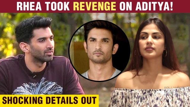 Rhea Chakraborty Did KISSING Scene To Take REVENGE On Aditya Roy Kapur? REFUSED To Give Him An Award?