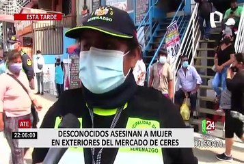 Crimen en Ate: asesinan de 7 balazos a mujer que no quiso pagar cupo