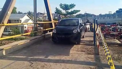 Jembatan Alalak 1 Satu Arah dari Banjarmasin, Angkutan Barang Tak Diperbolehkan