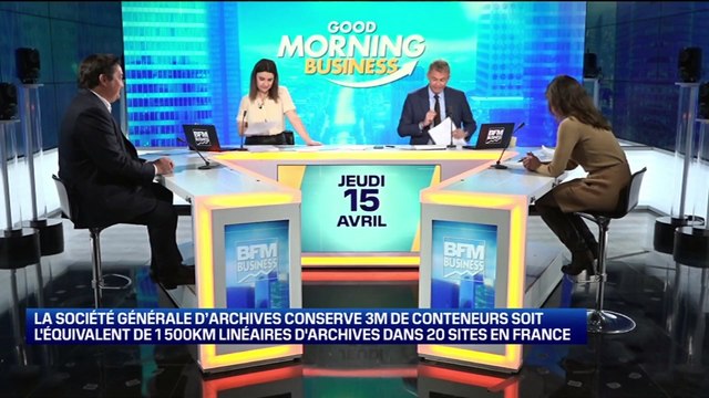 La pépite : La Société Générale d'Archives conserve 3M de conteneurs dans 20 sites en France, par Lorraine Goumot - 15/04