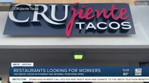 We're Open, Arizona: CRUjiente Tacos hiring for prep cooks, line cooks, and dishwashers