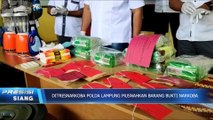 Polda Lampung Musnahkan Barang Bukti Narkoba