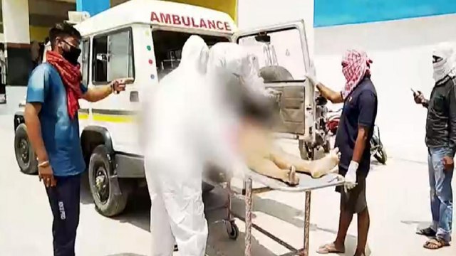 Covid patient dies outside hospital in Bihar