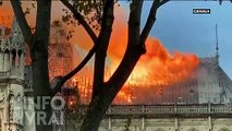 Ce jour 15 avril 2019 quand Notre Dame de Paris à pris feu ! Les images minute par minute de cette nuit tragique