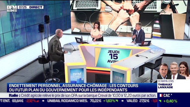 Marc Sanchez (Syndicat des Indépendants) : Le gouvernement prépare son plan pour les indépendants - 15/04