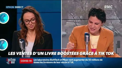 #Magnien, la chronique des réseaux sociaux : Les ventes d'un livre boostées grâce à TikTok - 15/04