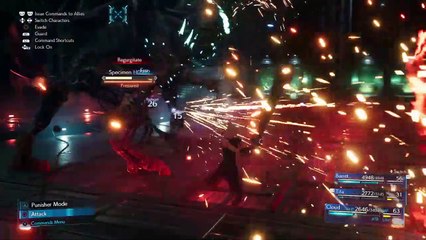 FINAL FANTASY VII REMAKE,Gameplay Español 25, Conociendo al profesor Hojo y a Red XIII