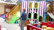 Aprende con Blippi en patio de juegos cubierto de Amy | Videos educativos para niños pequeños