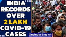 Covid-19: India records biggest single-day spike of 2 Lakh cases| Oneindia News