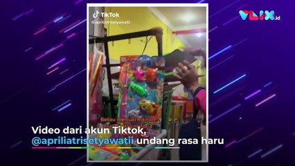 Haru, Pria Disabilitas Ini Menangis Dagangannya Diborong