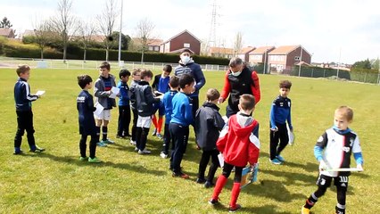 TOP DEPART DE LA COURSE D'ORIENTATION POUR LES U8/U9 CE MERCREDI AM