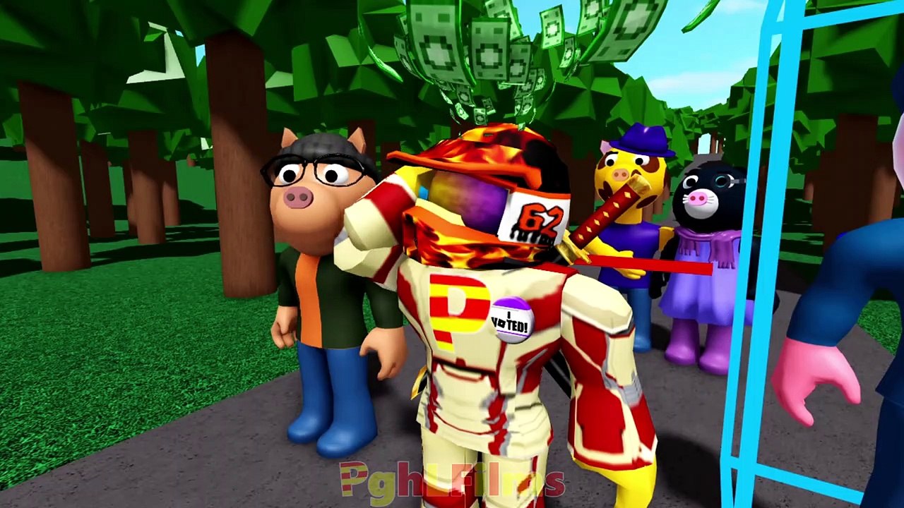 Roblox Piggy Rp Film: George Recollects His Teleporter Trap!!