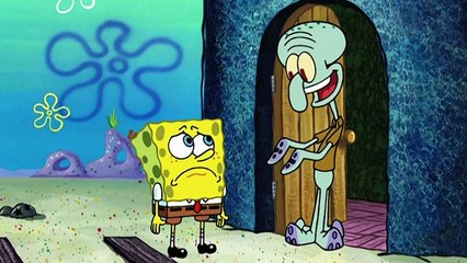 Every Time Squidward Kicks Spongebob Out Of His House 
