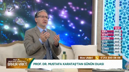 Prof. Dr. Mustafa Karataş ile Sahur Vakti - 15 Nisan 2021