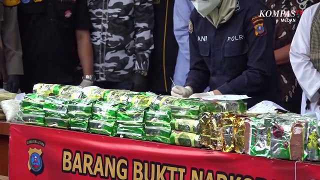 Pesan Kapolda Sumatera Utara Saat Pemusnahan Sabu 205 KG