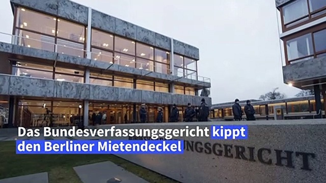 Bundesverfassungsgericht kippt Berliner Mietendeckel