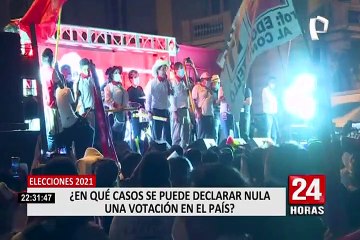 ¿En qué casos se puede declarar nula una votación en el país?