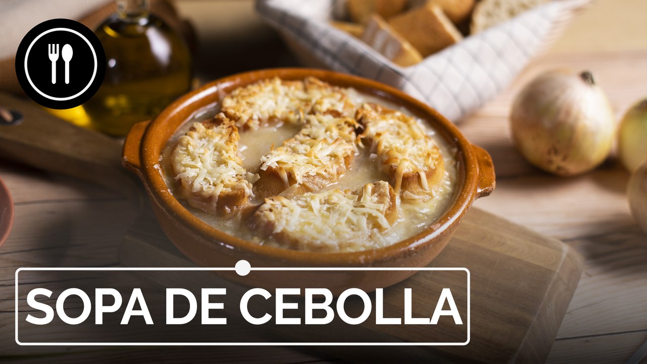 Sopa de cebolla tradicional