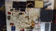 Hırsızlık kadınların evlerinden yarım milyonluk altın çıktı