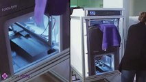 Bu makine çamaşır katlama derdine son veriyor