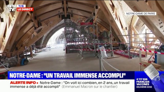 Le délégué général de la fondation Notre-Dame se dit confiant pour la réouverture de la cathédrale en 2024