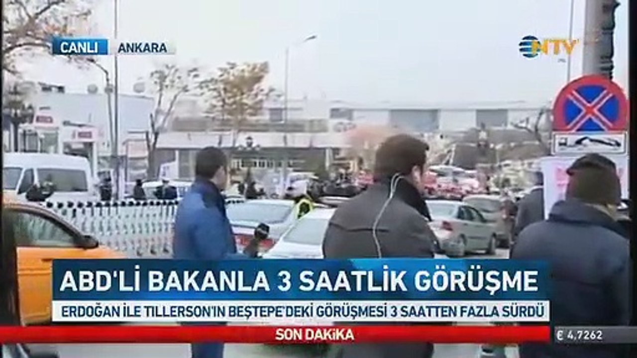 Tillerson Ankara'da protesto edildi