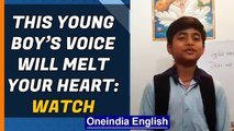 Covid19: Young boy singing Coronavirus awareness song goes viral | Oneindia News