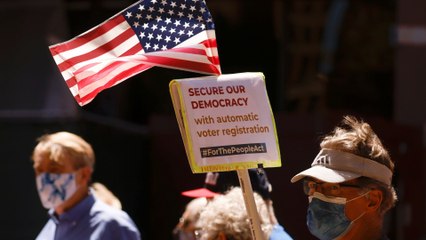 Hundreds of US companies voice opposition to new voting laws