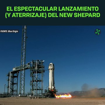 Blue Origin completa otro vuelo de prueba con éxito para el cohete New Shepard