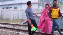 Train Horn Scare Prank On Public - 1(Best Funny Videos 202360P)
