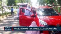 PMI Kabupaten Pekalongan Gelar Simulasi Tangani Kecelakaan dengan Prokes