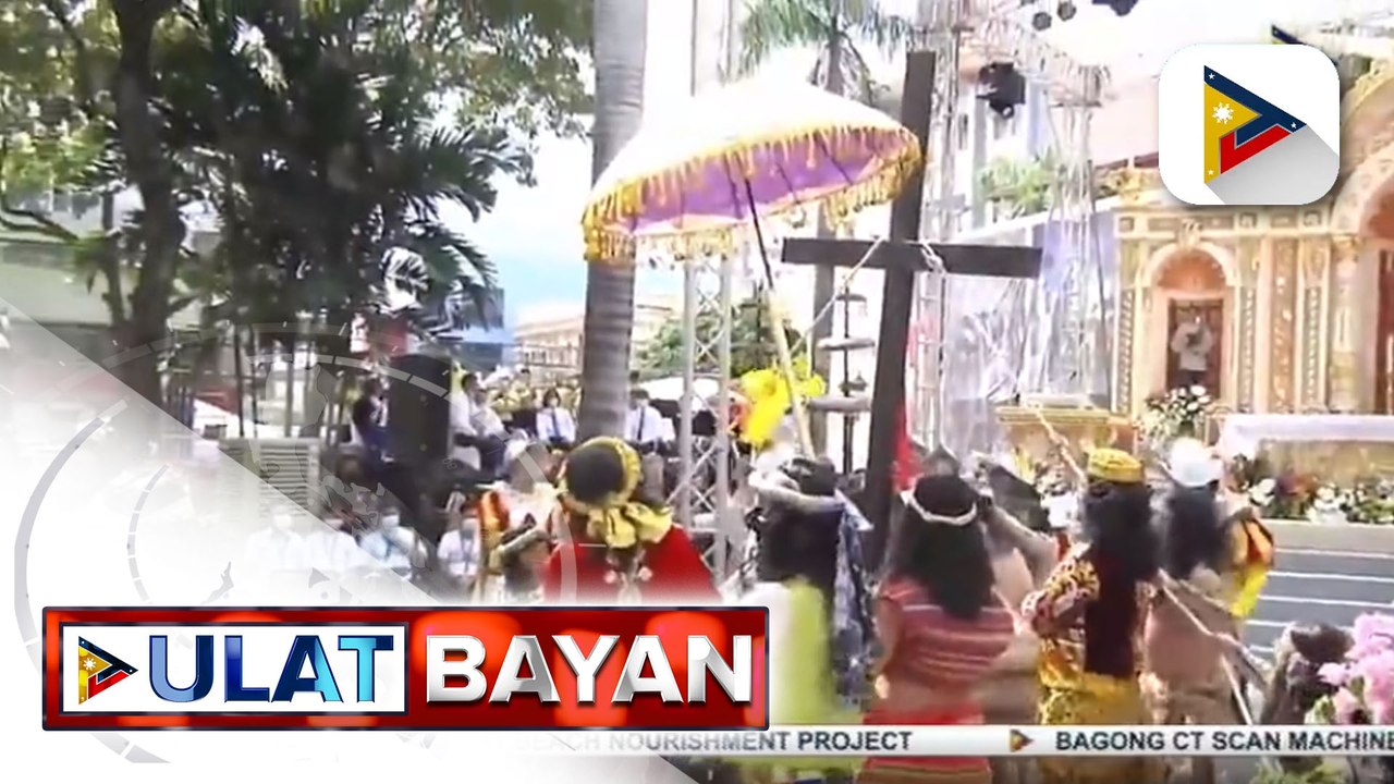 1st baptism sa bansa, isinadula sa pagdiriwang ng 500th Anniversary ng Kristiyanismo; Basilica Minore Del Sto. Niño Sa Cebu City, idineklarang National Cultural Treasure