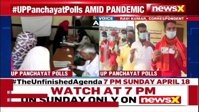 UP Panchayat Polls Phase 1 Polling Underway NewsX