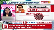 India Battles Covid Maharashtra Begins 15-Day Curfew NewsX