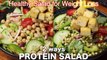 2 High Protein Salad Recipe For Weight Loss - Channa & Sprout Salad | 2 Vegan Weight Loss Salad