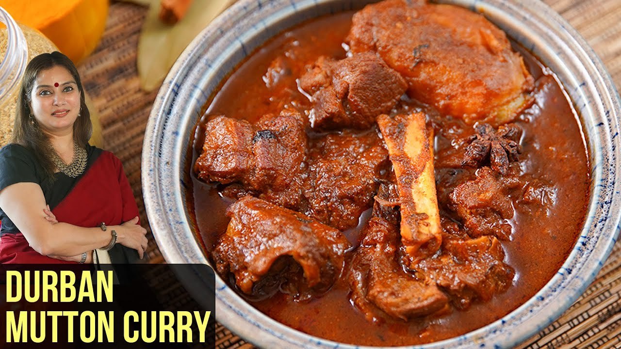 Durban Mutton Curry Recipe How To Make Durban Mutton Curry Mutton Curry By Smita Deo Video