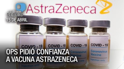 Al Día con Sergio Novelli - Jueves 15 de Abril