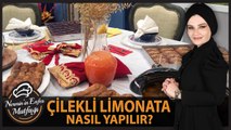 Limonatanın En Güzel Hali Çilekli Limonata Yapımı