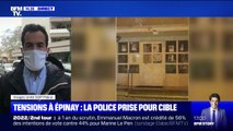 Tensions à Épinay: des photos personnelles de policiers placardées dans des immeubles