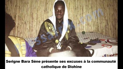 Serigne Bara Sène présente ses excuses à la communauté catholique de Diohine