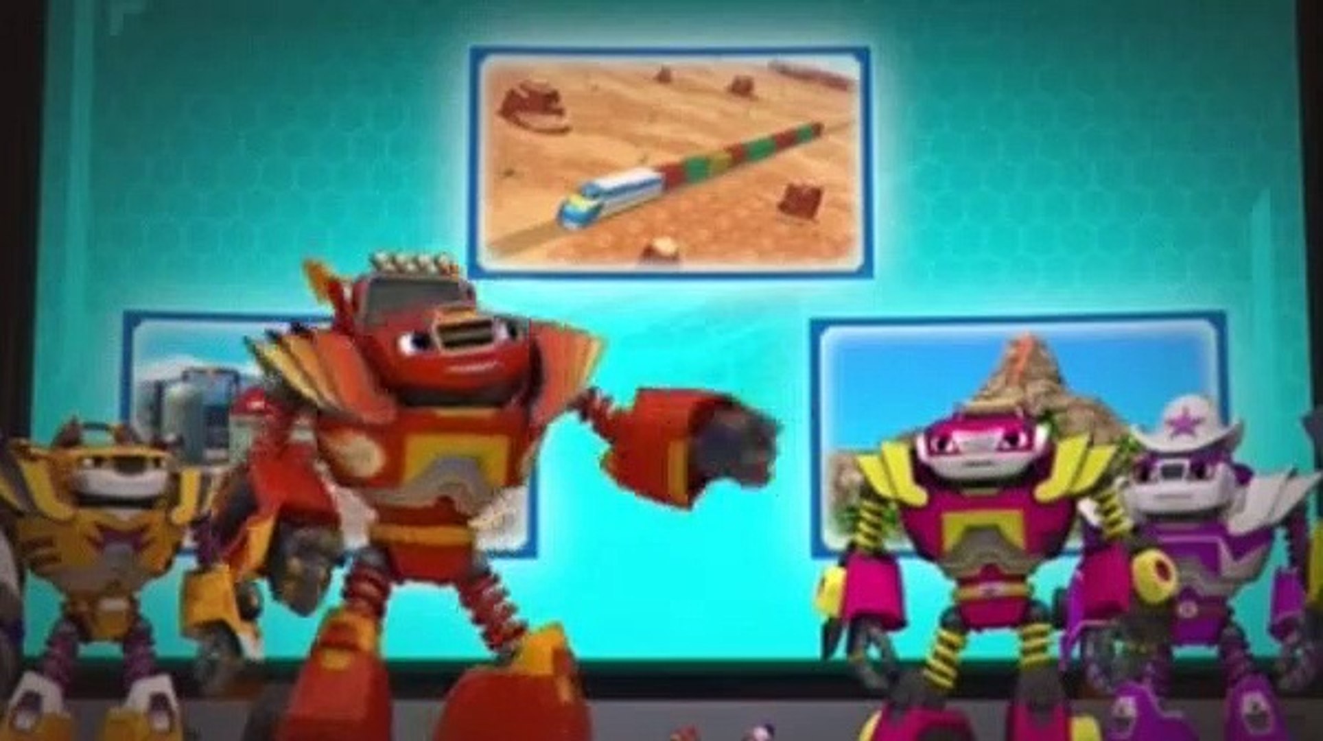 Blaze And The Monster Machines S04E05 Robots To The Rescue - video  Dailymotion