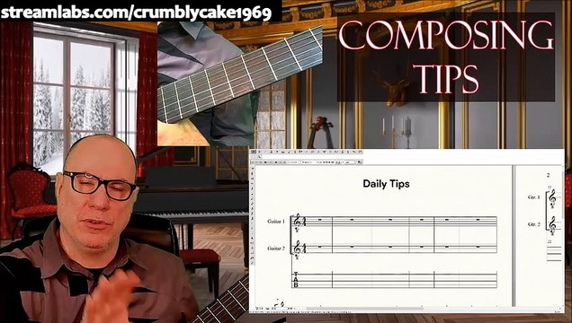 Composing for Classical Guitar Daily Tips: Dictation-Identifying Key Areas