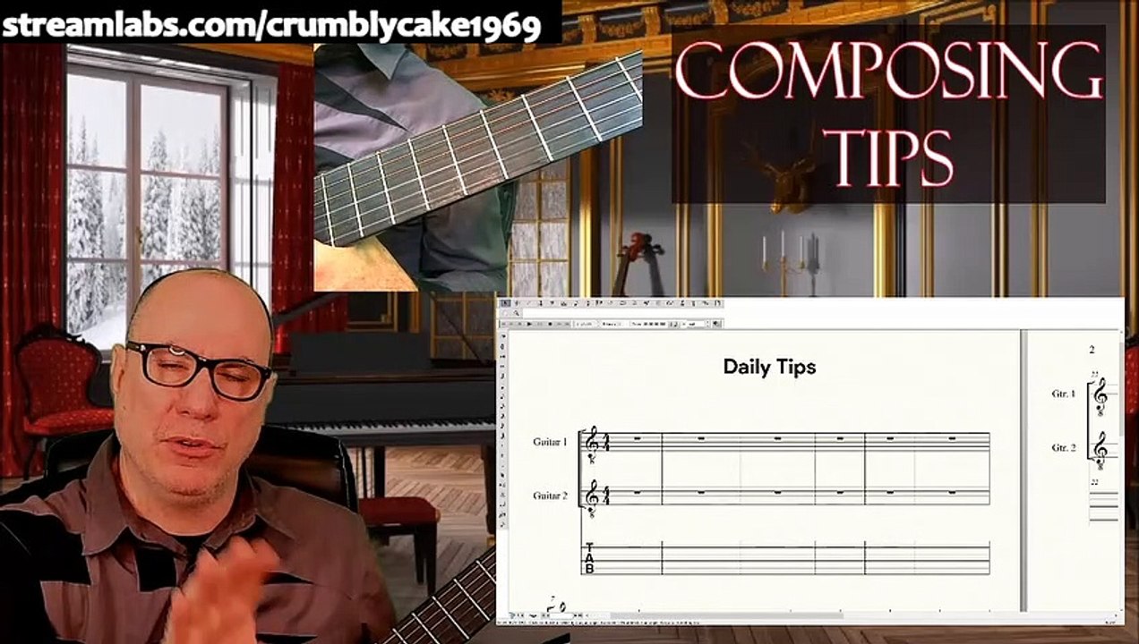 Composing for Classical Guitar Daily Tips: Dictation-Identifying Key Areas